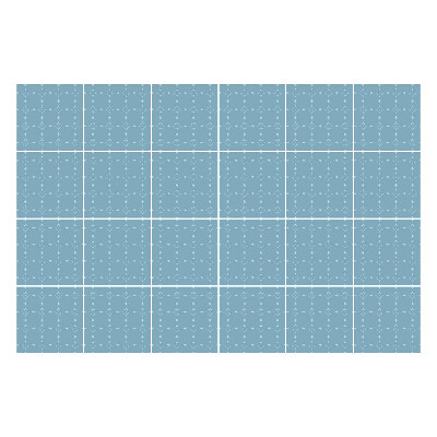 Naklejki samoprzylepne na kafelki Delikatny motyw geometryczny