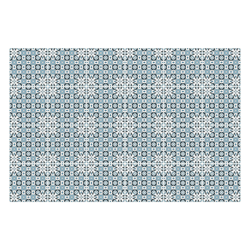 Okleina na płytki Motyw kwiatowy z ornamentami