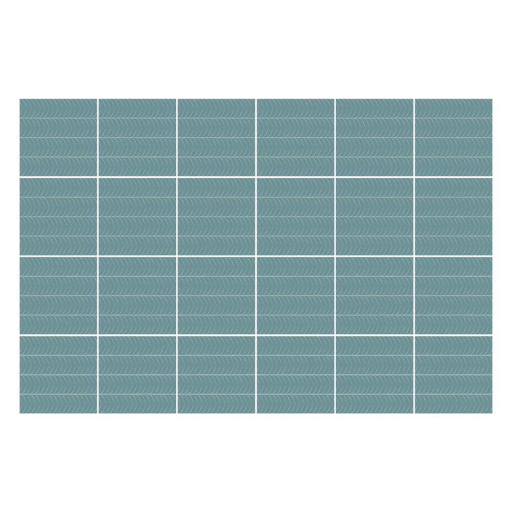 Naklejki samoprzylepne na kafelki Fale w regularnym układzie