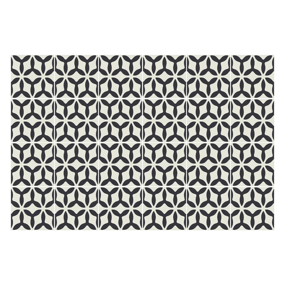 Naklejki samoprzylepne na kafelki Geometria symetryczna