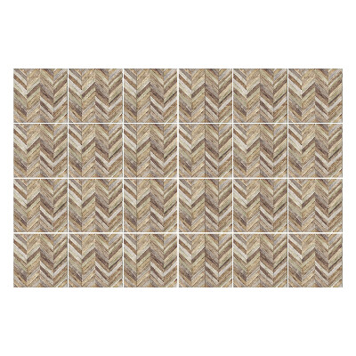 Naklejki na kafelki do kuchni Motyw w jodełkę