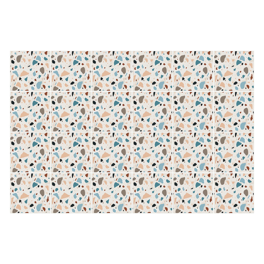 Okleina na płytki Abstrakcyjne kształty i plamy