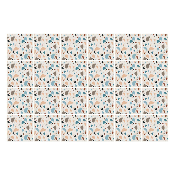 Okleina na płytki Abstrakcyjne kształty i plamy