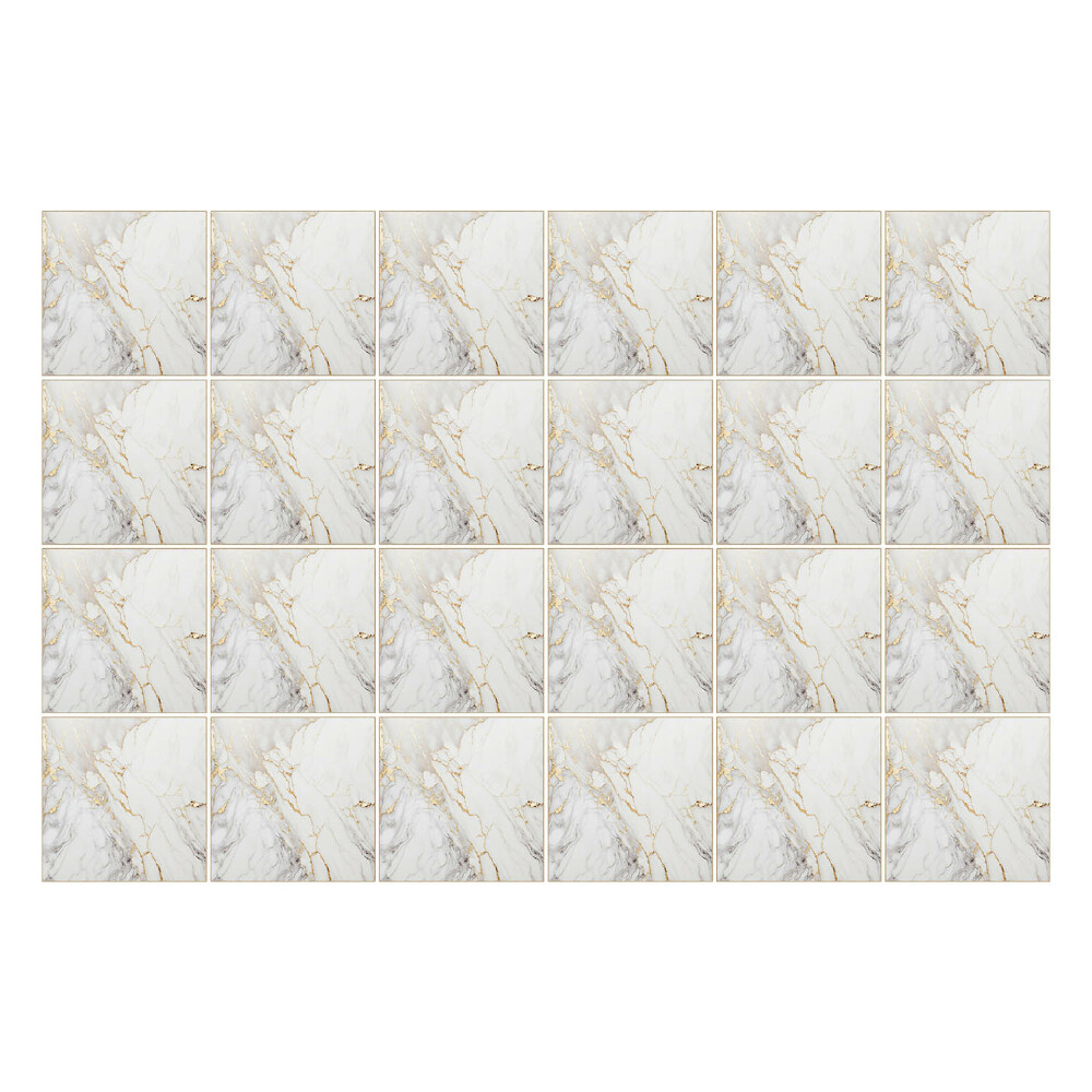 Okleina na płytki Elegancki marmur z żyłkami