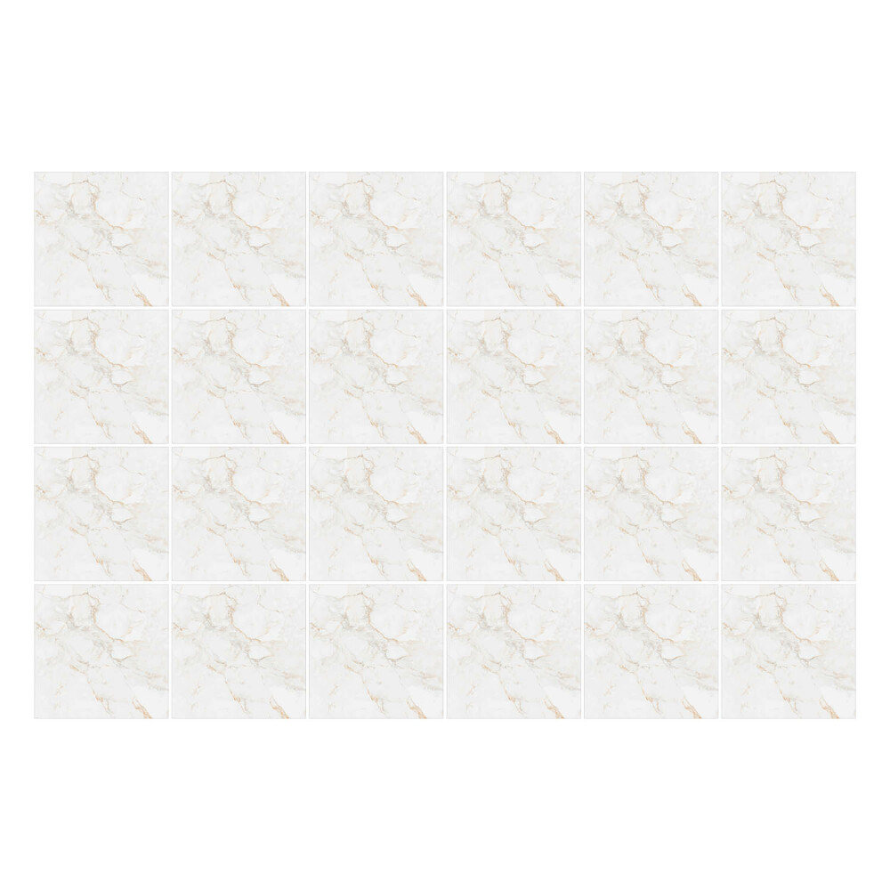 Naklejki na kafelki do kuchni Delikatne żyłkowanie marmuru