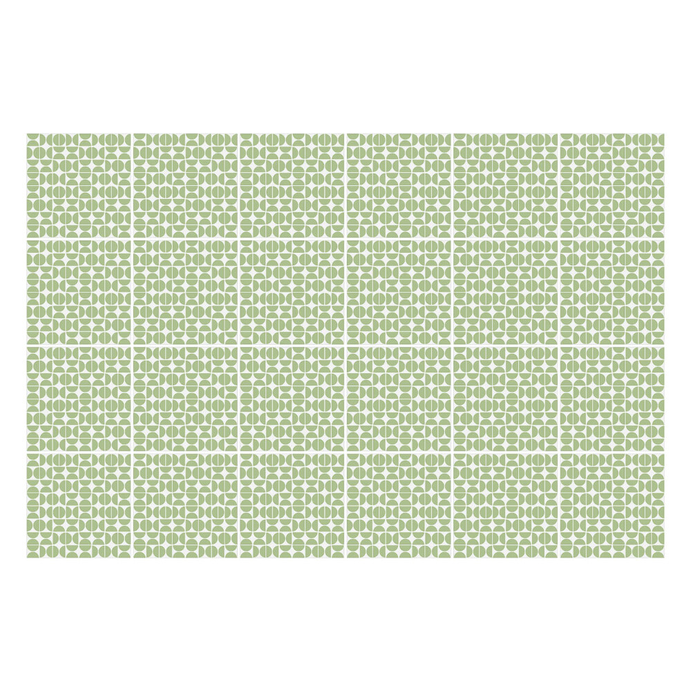 Naklejki na kafelki do kuchni Geometria owalna w siatce