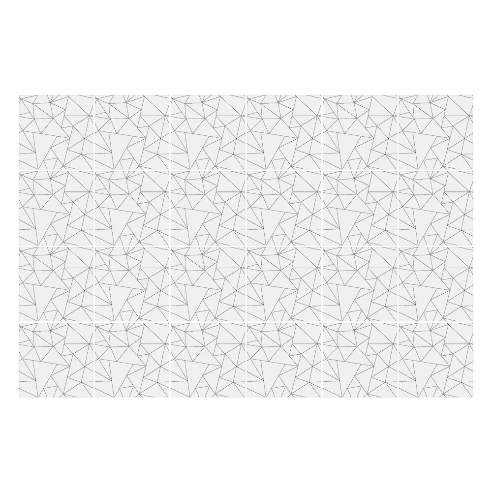 Okleina na płytki Geometria trójkątów