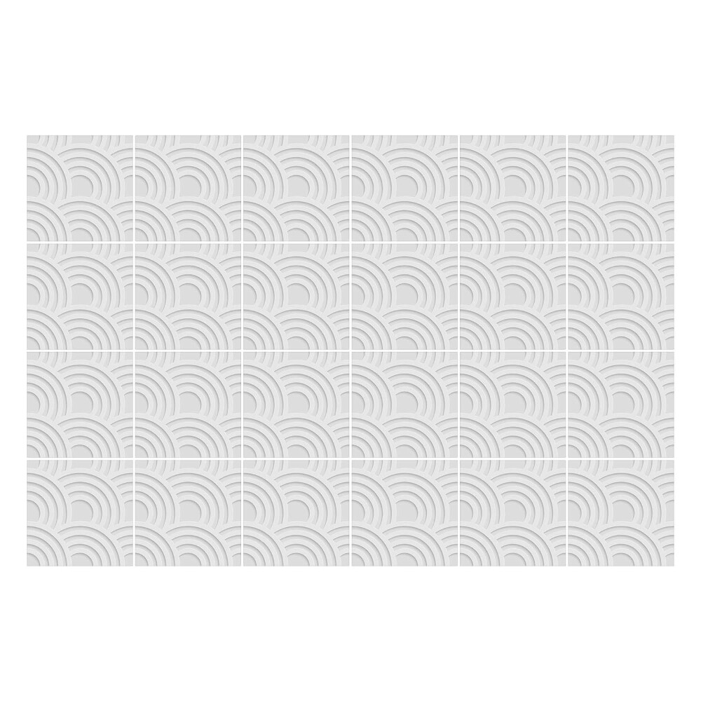 Naklejki na kafelki do kuchni Modne łuki 3D