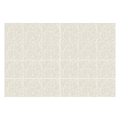 Naklejki samoprzylepne na kafelki Liście w delikatnym układzie