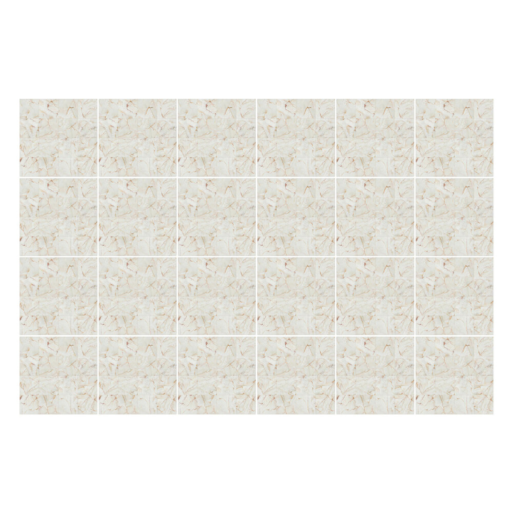 Okleina na płytki Delikatne liście w tkaninie