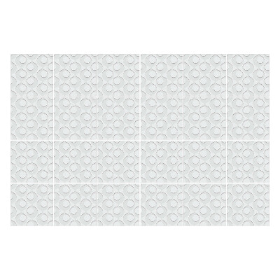 Naklejki na kafelki do kuchni Okręgi w regularnym układzie