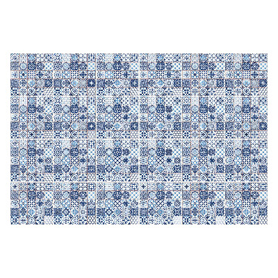 Naklejki na kafelki do kuchni Błękitne kafelki