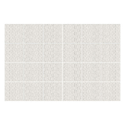 Okleina na płytki Fale w delikatnym układzie