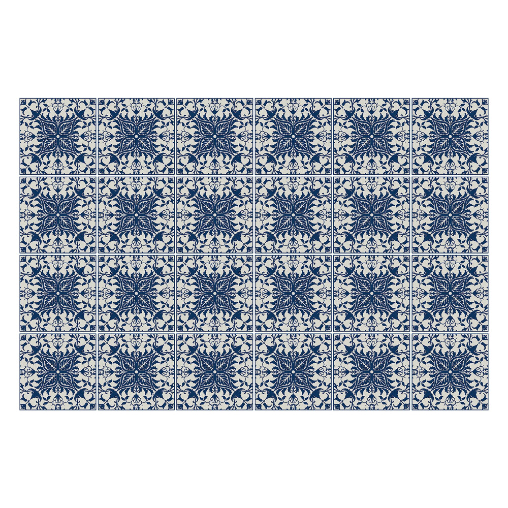 Okleina na płytki Eleganckie zdobione kafle