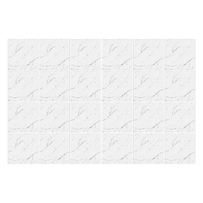 Naklejki na kafelki do kuchni Delikatne fale marmuru