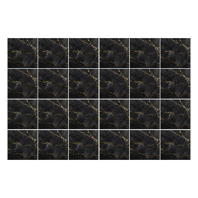 Naklejki na kafelki do kuchni Elegancki marmur z żyłkami