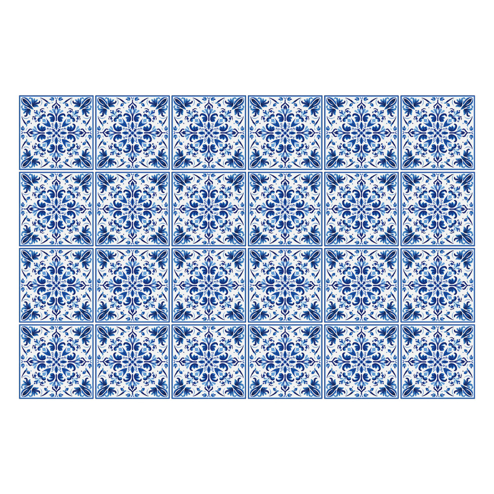 Okleina na płytki Bogato zdobione płytki