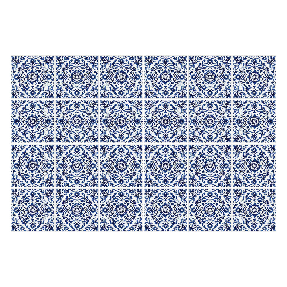 Okleina na płytki Bogato zdobione kafle