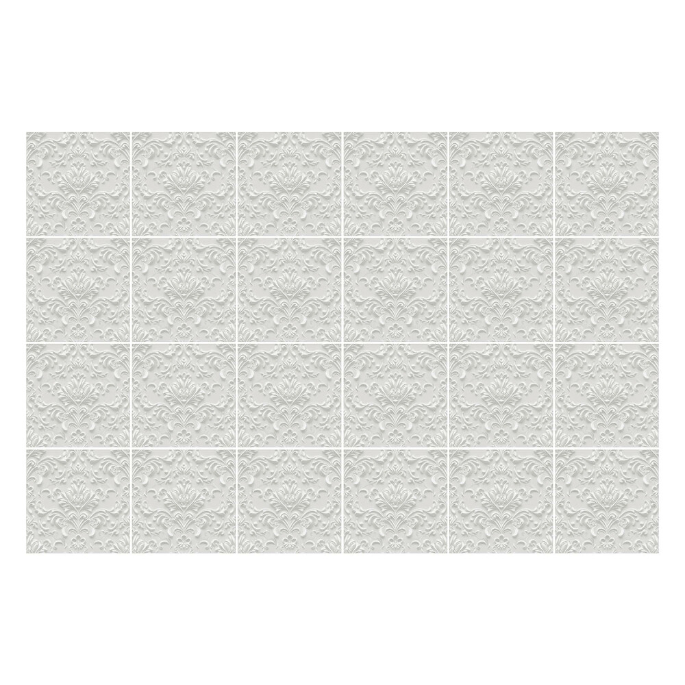 Naklejki samoprzylepne na kafelki Eleganckie ornamenty 3D