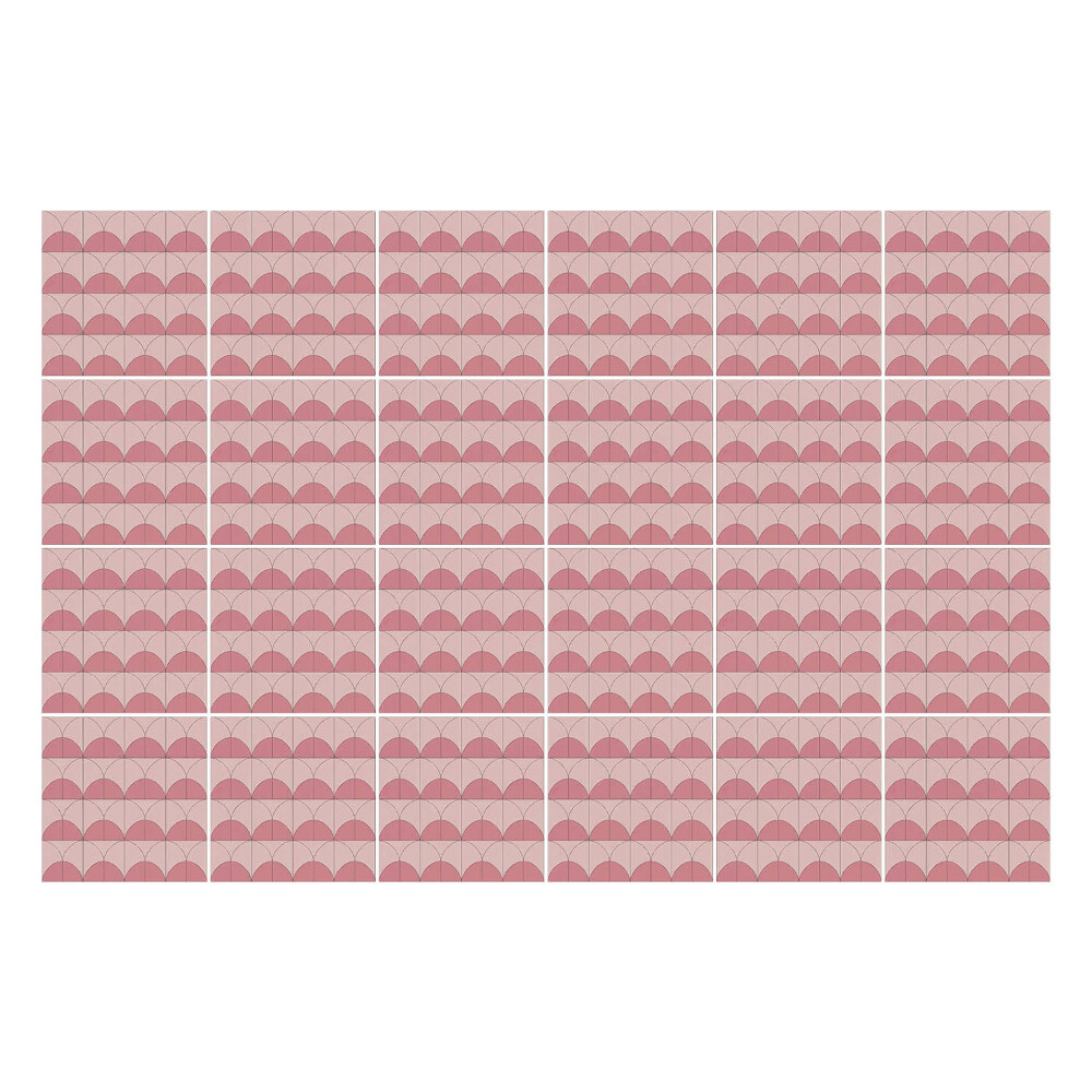 Naklejki na kafelki do kuchni Minimalistyczne łuki