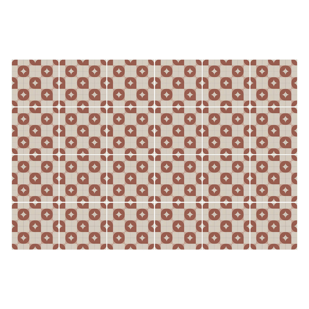 Naklejki na kafelki do kuchni Geometria z kształtami