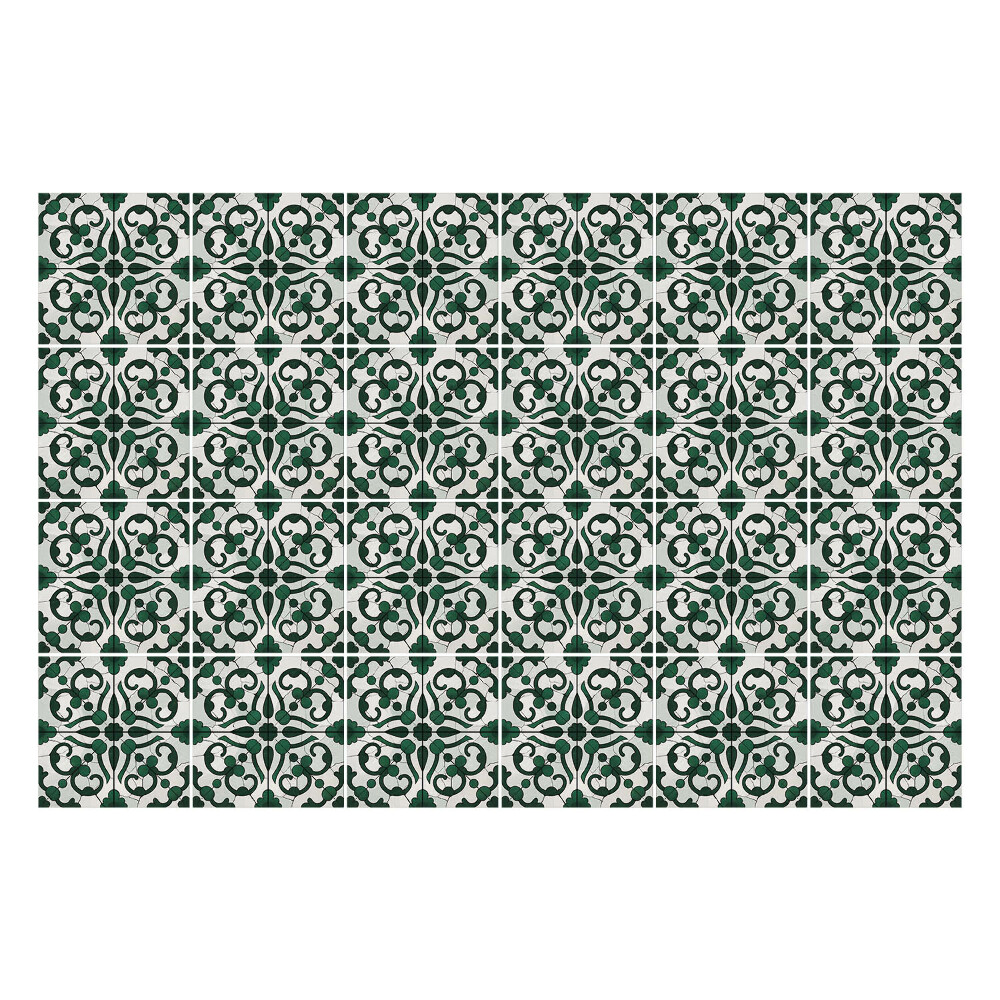 Naklejki samoprzylepne na kafelki Kwiatowy motyw w tle