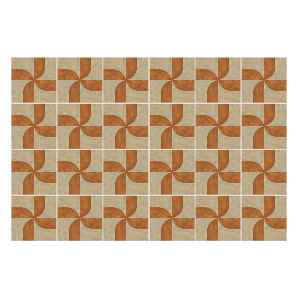 Naklejki na kafelki do kuchni Geometria z łukami