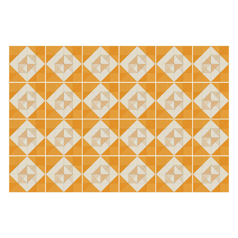 Naklejki samoprzylepne na kafelki Diamentowe układy w romby