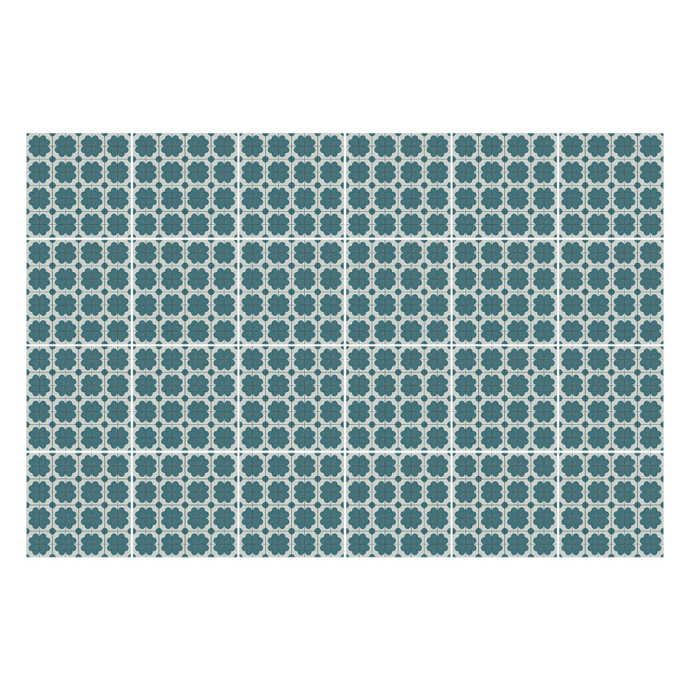 Okleina na płytki Kwiatowy motyw w siatce