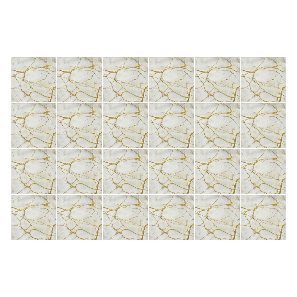 Okleina na płytki Elegancki marmur z żyłkami