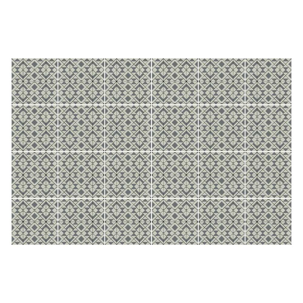 Naklejki samoprzylepne na kafelki Geometryczne romby i kwadraty