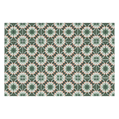 Okleina na płytki Kwiatowe motywy w symetrii