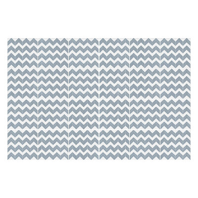 Okleina na płytki Zygzaki w poziomie