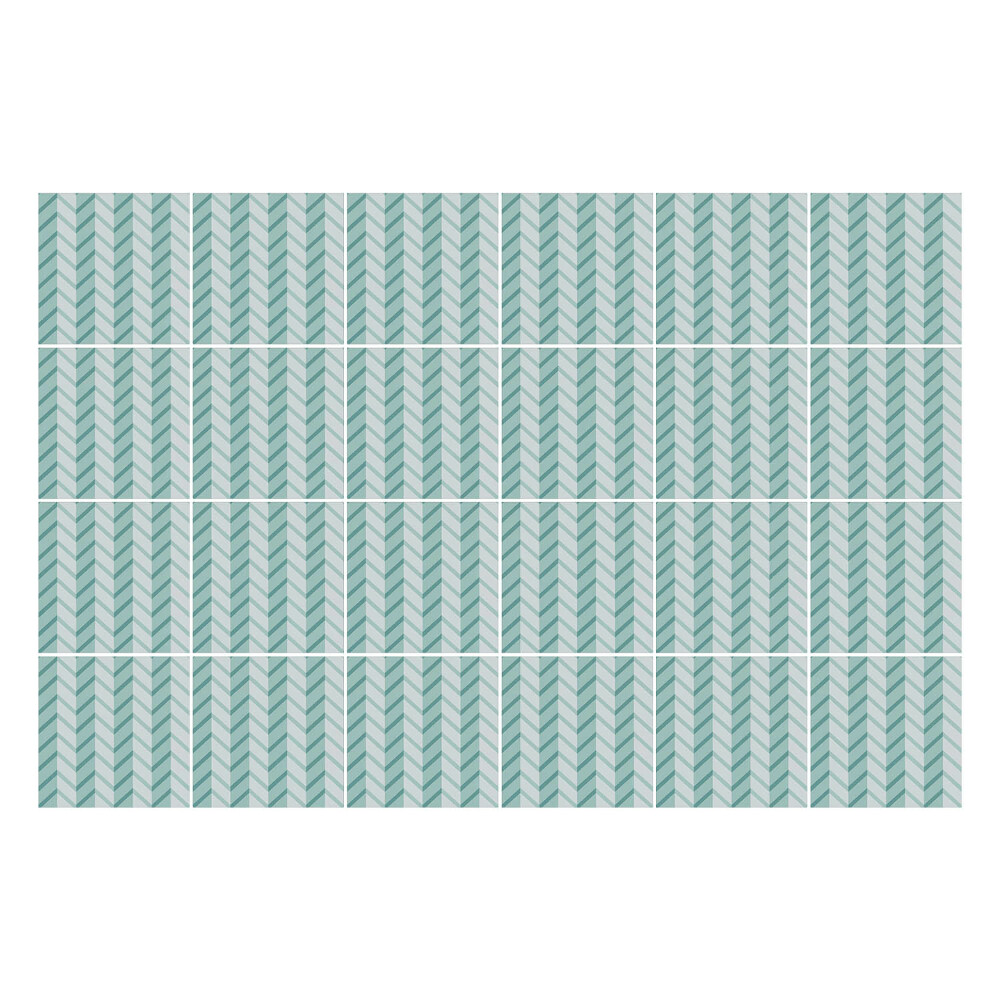 Naklejki samoprzylepne na kafelki Wzór z zygzakami