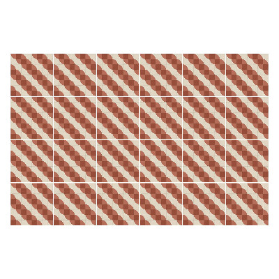 Naklejki na kafelki do kuchni Fale w diagonalnym układzie