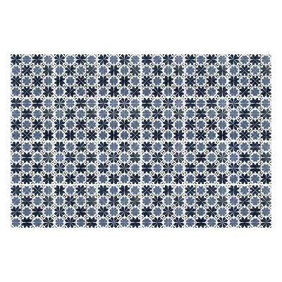 Naklejki samoprzylepne na kafelki Drobne kwiaty w mozaice