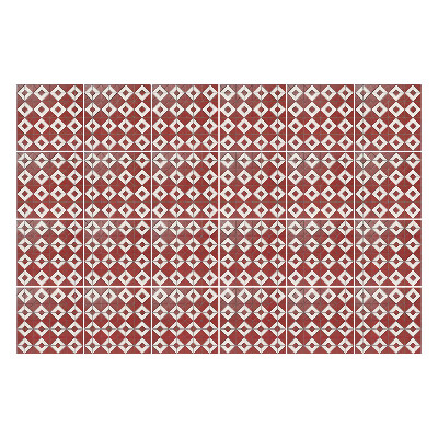 Naklejki samoprzylepne na kafelki Geometryczny wzór posadzki