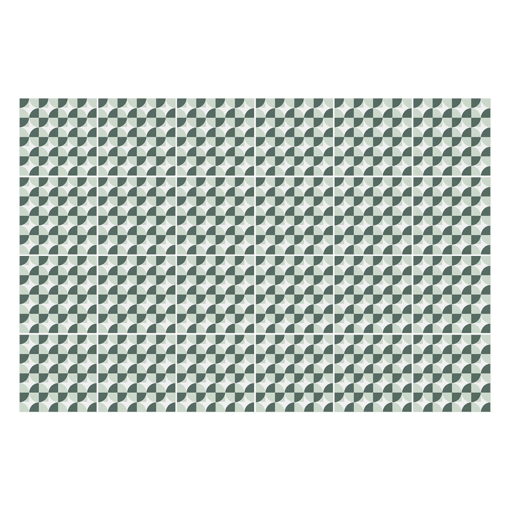 Naklejki samoprzylepne na kafelki Geometryczne wzornictwo