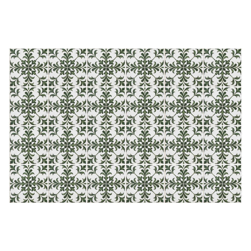 Naklejki na kafelki do kuchni Kwiatowe ornamenty