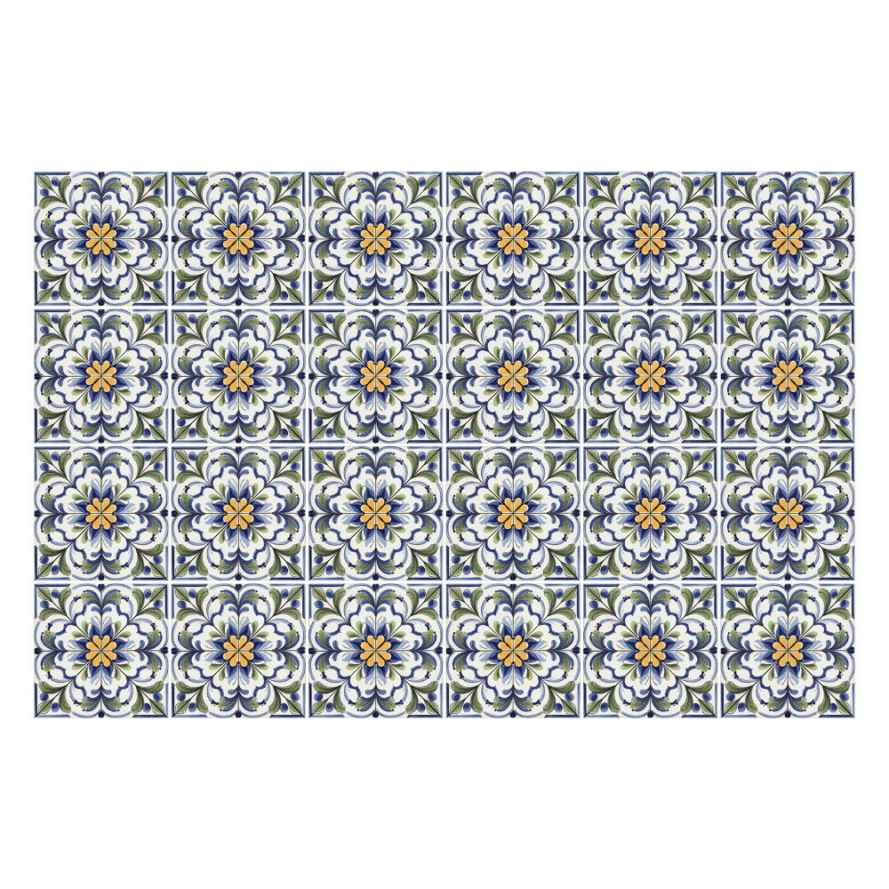 Naklejki samoprzylepne na kafelki Hiszpańskie wzornictwo kafli