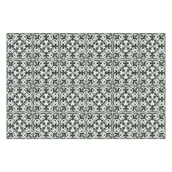 Naklejki na kafelki do kuchni Złożone ornamenty roślinne