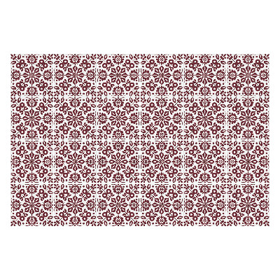 Okleina na płytki Folklorystyczny motyw z liśćmi