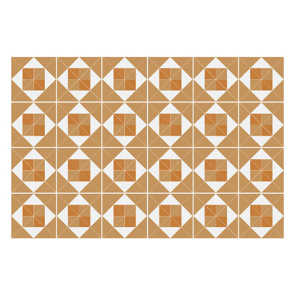 Okleina na płytki Geometria kwadratów i rombów