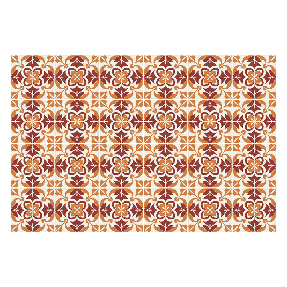 Okleina na płytki Wzór inspirowany florystyką