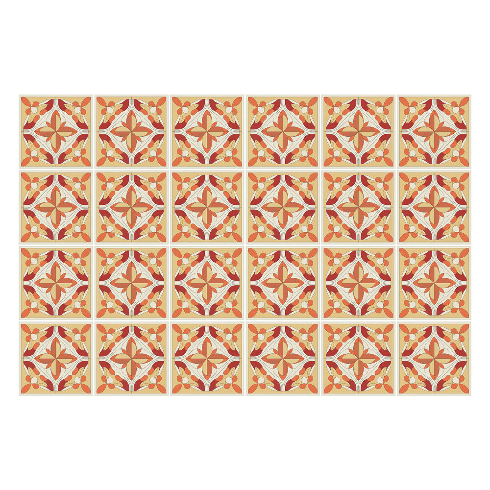 Naklejki samoprzylepne na kafelki Regularny wzór