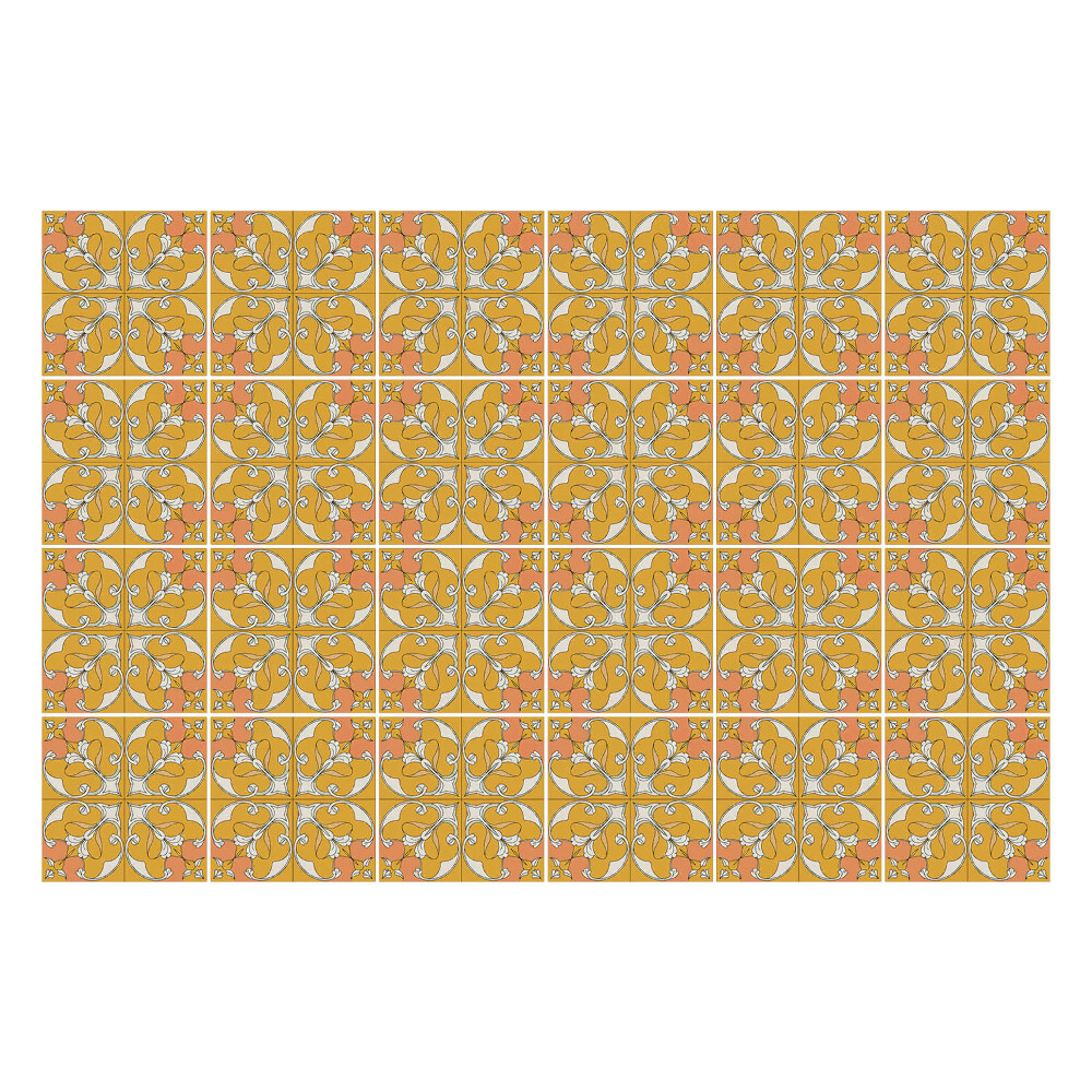 Naklejki samoprzylepne na kafelki Elegancki wzór płytek