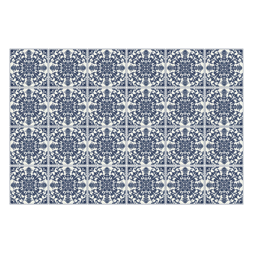 Naklejki na kafelki do kuchni Ornamentalne płytki