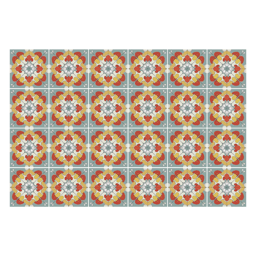 Naklejki samoprzylepne na kafelki Florystyczne motywy