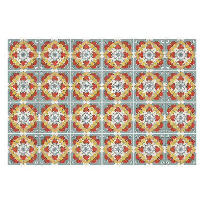 Naklejki samoprzylepne na kafelki Florystyczne motywy