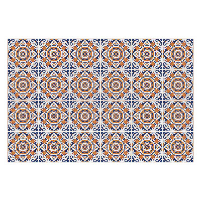 Okleina na płytki Kwiatowe ornamenty w układzie